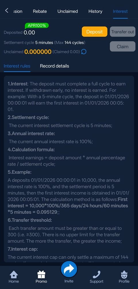u7777 interest and settlement rules explained inside the app